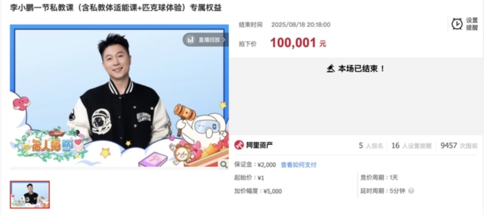 拍卖所得全, 教项目, 据国内媒体 拍卖所得全, 教项目, 据国内媒体