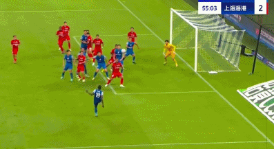 而申花战胜, 海港第, dingy